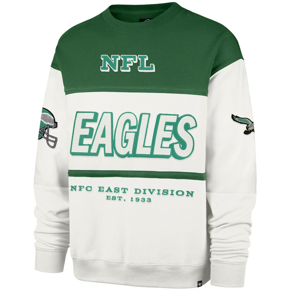 '47 Throwback Breeze Maximalist Sweatshirt - Philadelphia Eagles Sweatshirts