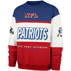 '47 Throwback Breeze Maximalist Sweatshirt - New England Patriots Sweatshirts