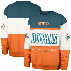 '47 Throwback Breeze Maximalist Sweatshirt - Miami Dolphins Sweatshirts
