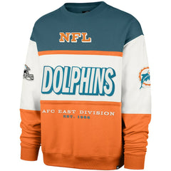'47 Throwback Breeze Maximalist Sweatshirt - Miami Dolphins Sweatshirts