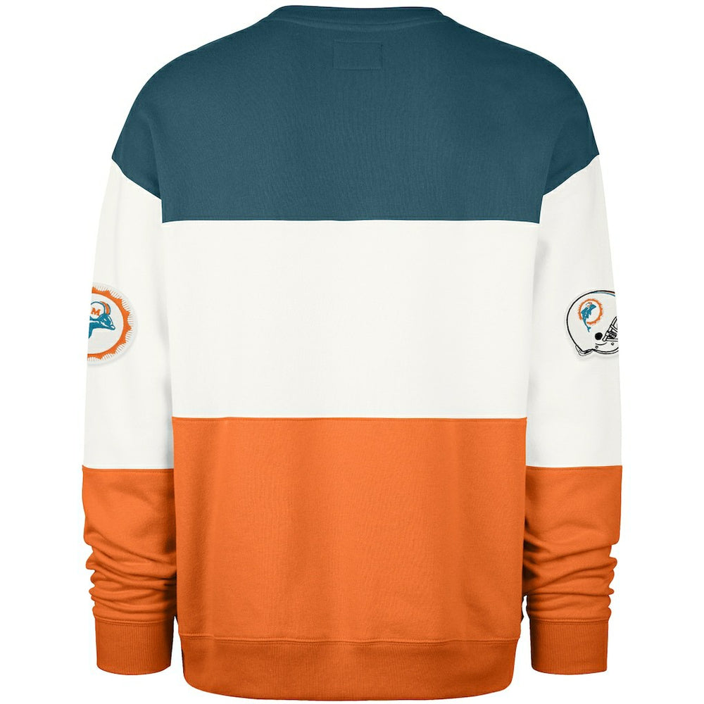 '47 Throwback Breeze Maximalist Sweatshirt - Miami Dolphins Sweatshirts