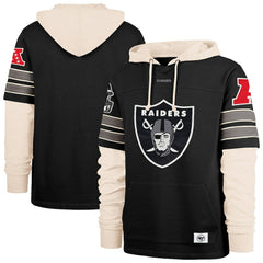 '47 Split Zone Cornerback Duo Hoodie - Las Vegas Raiders Hoodies