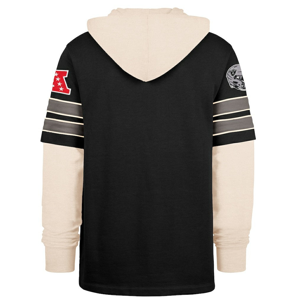'47 Split Zone Cornerback Duo Hoodie - Las Vegas Raiders Hoodies