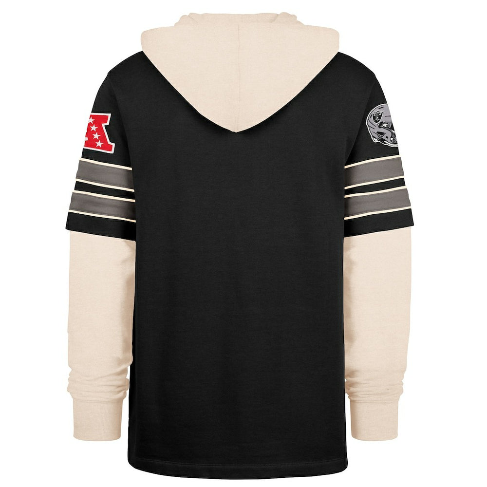'47 Split Zone Cornerback Duo Hoodie - Las Vegas Raiders Hoodies