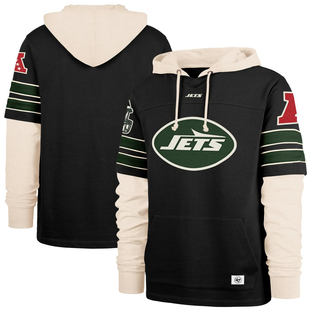 '47 Split Zone Cornerback Duo Hoodie - New York Jets Hoodies