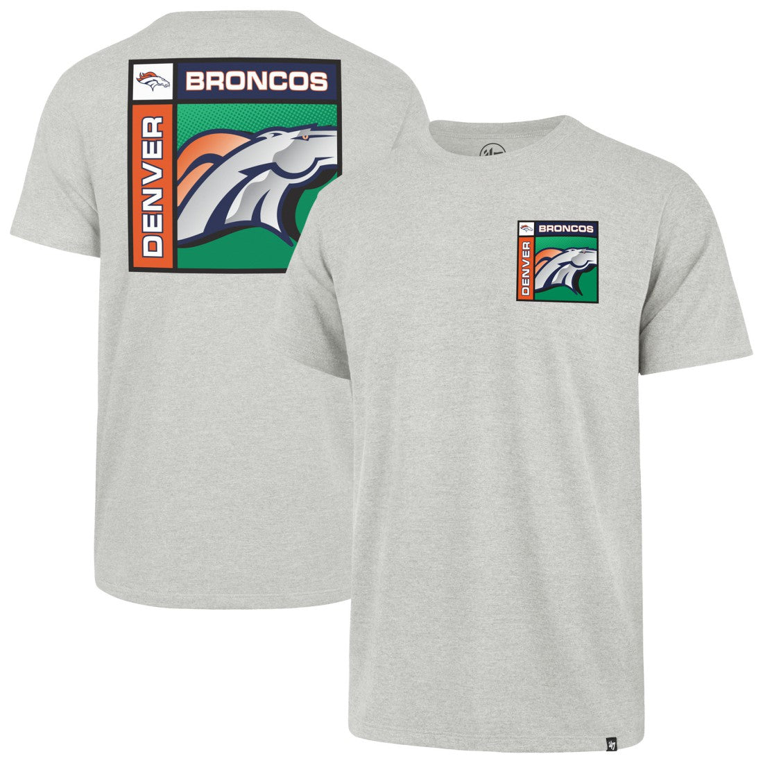 '47 Chrome Plate Franklin T-Shirt - Denver Broncos T-shirts