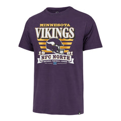 '47 Stripe Splash Franklin T-Shirt - Minnesota Vikings T-shirts