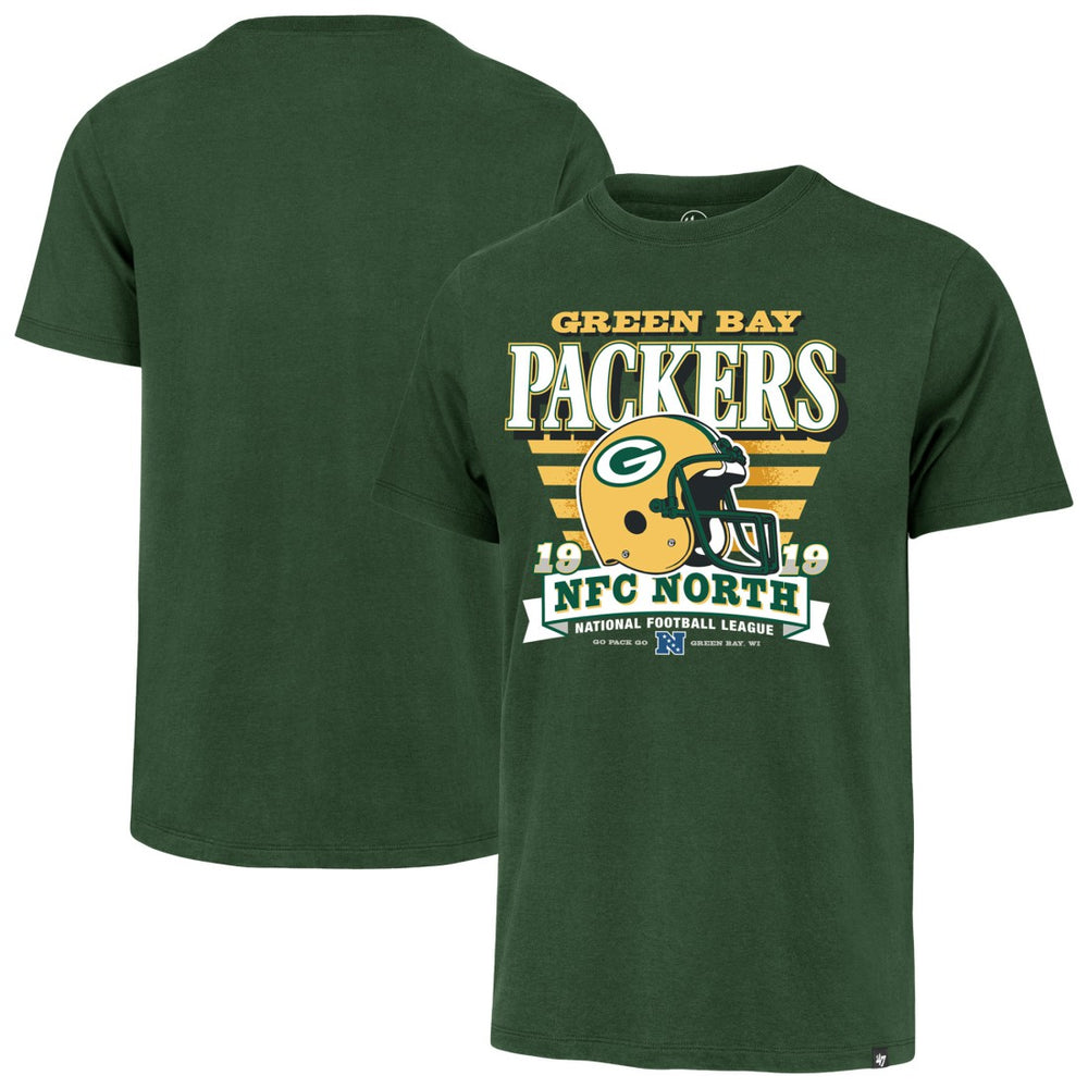 '47 Stripe Splash Franklin Throwback T-Shirt - Green Bay Packers T-shirts