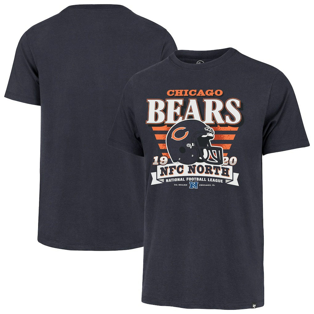 '47 Stripe Splash Franklin Throwback T-Shirt - Chicago Bears T-shirts