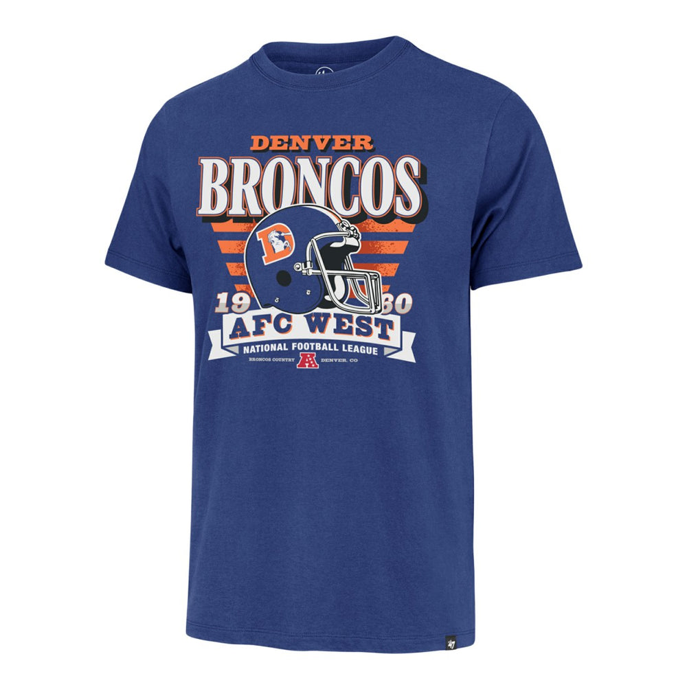 '47 Stripe Splash Franklin Throwback T-Shirt - Denver Broncos T-shirts