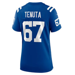 Luke Tenuta  Women's Team Game Jersey - Indianapolis Colts Jerseys