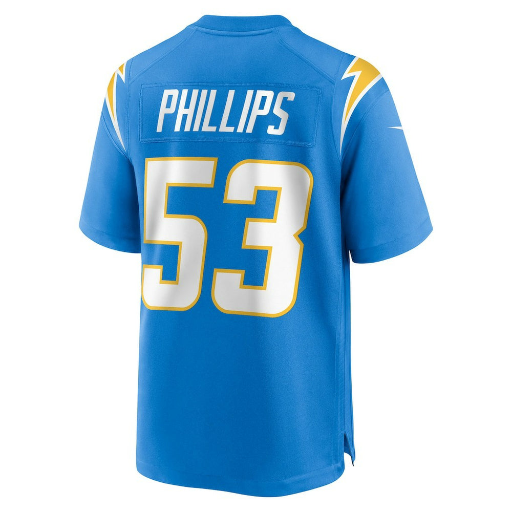 Del'Shawn Phillips  Team Game Jersey - Los Angeles Chargers Jerseys
