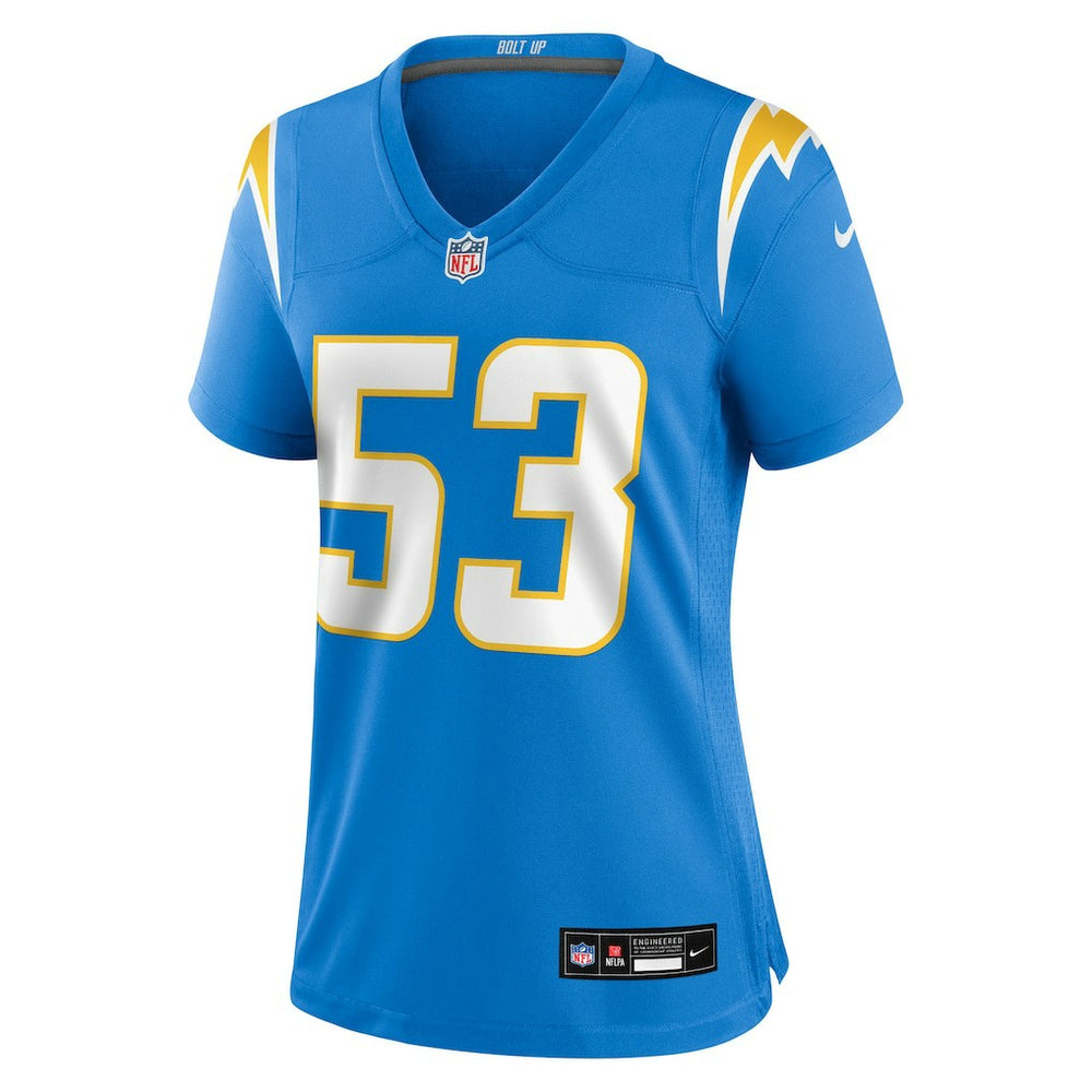 Del'Shawn Phillips  Women's Team Game Jersey - Los Angeles Chargers Jerseys