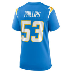 Del'Shawn Phillips  Women's Team Game Jersey - Los Angeles Chargers Jerseys