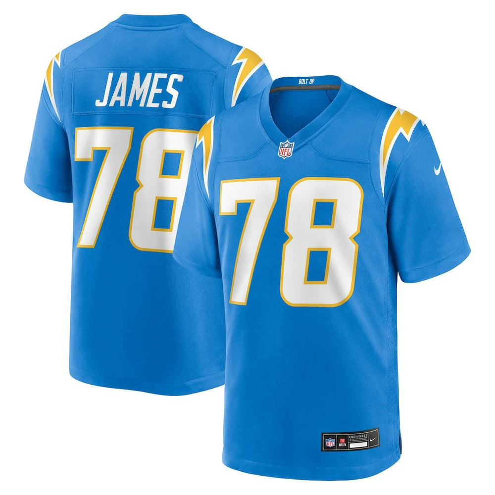 Andre James  Team Game Jersey - Los Angeles Chargers Jerseys