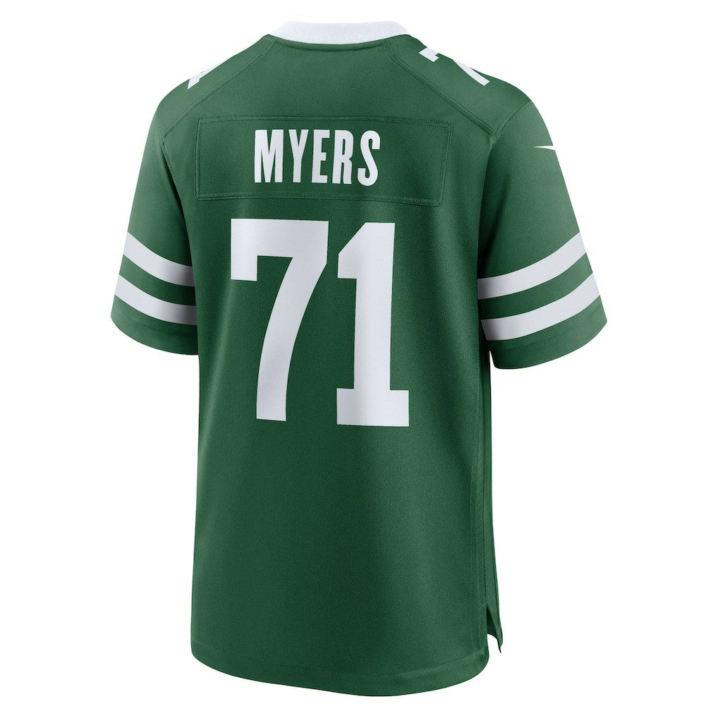 Josh Myers  Team Game Jersey - New York Jets Jerseys