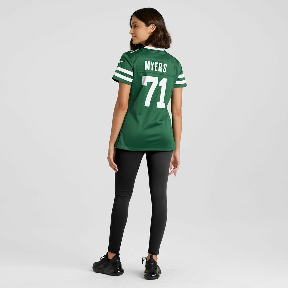 Josh Myers  Women's Game Jersey - New York Jets Jerseys