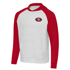 Antigua Urgent Pullover Hoodie - San Francisco 49ers Hoodies