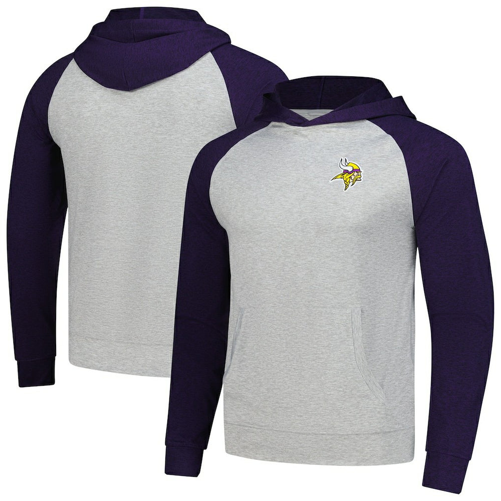 Antigua Urgent Pullover Hoodie - Minnesota Vikings Hoodies
