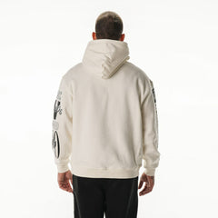 The Wild Collective Unisex Stacked Graphic Sleeve Fleece Hoodie - Las Vegas Raiders Hoodies