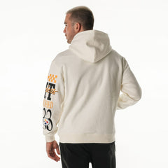 The Wild Collective Unisex Stacked Graphic Sleeve Fleece Hoodie - Pittsburgh Steelers Hoodies
