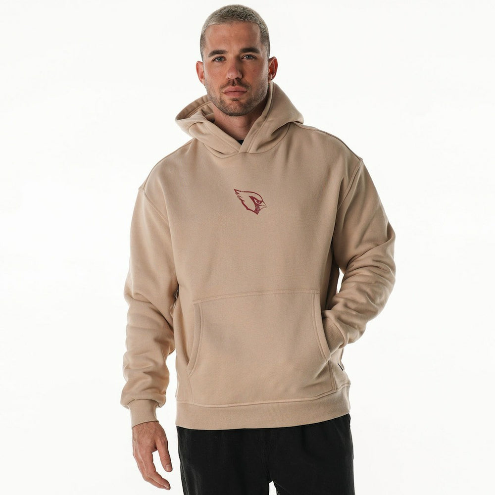 The Wild Collective Unisex Oversized Graphic Fleece Hoodie - Arizona Cardinals Hoodies