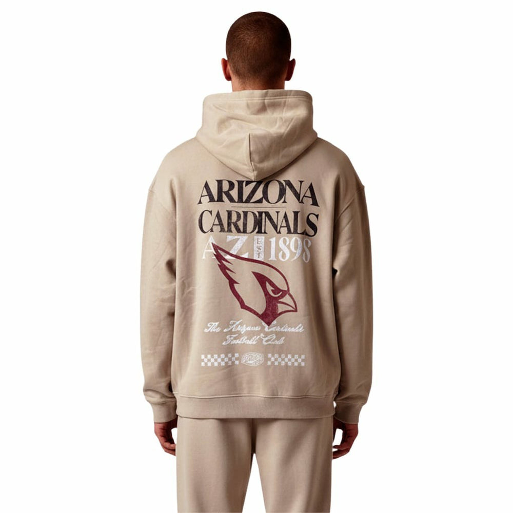 The Wild Collective Unisex Oversized Graphic Fleece Hoodie - Arizona Cardinals Hoodies