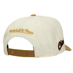 Mitchell & Ness Chicago Bulls Ochre Dusted Double Two-Toned Pro Crown Adjustable Hat