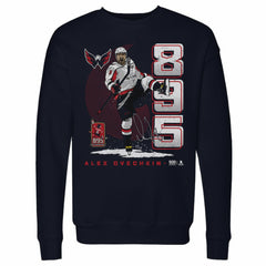 NHL Alexander Ovechkin Washington Capitals 500 Level NHL All-Time Leading Goal Scorer Vertical Pullover Sweatshirt