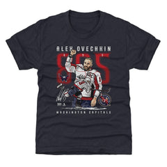 NHL Alexander Ovechkin Washington Capitals 500 Level Youth NHL All-Time Leading Goal Scorer The Shot T-Shirt