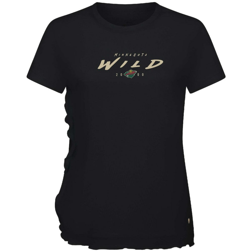 NHL Minnesota Wild Levelwear Women's Airflow Scratched T-Shirt