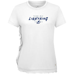 NHL Tampa Bay Lightning Levelwear Women's Airflow Scratched T-Shirt