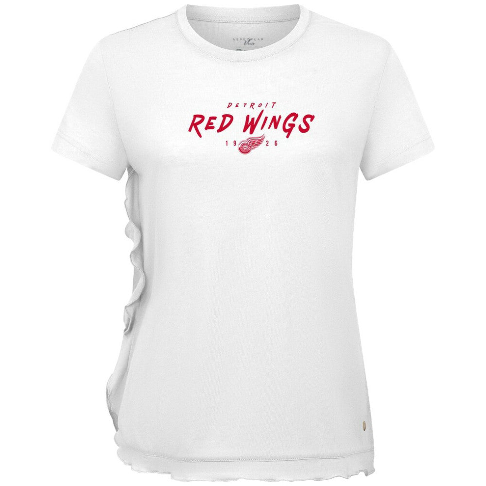 NHL Detroit Red Wings Levelwear Women's Airflow Scratched T-Shirt
