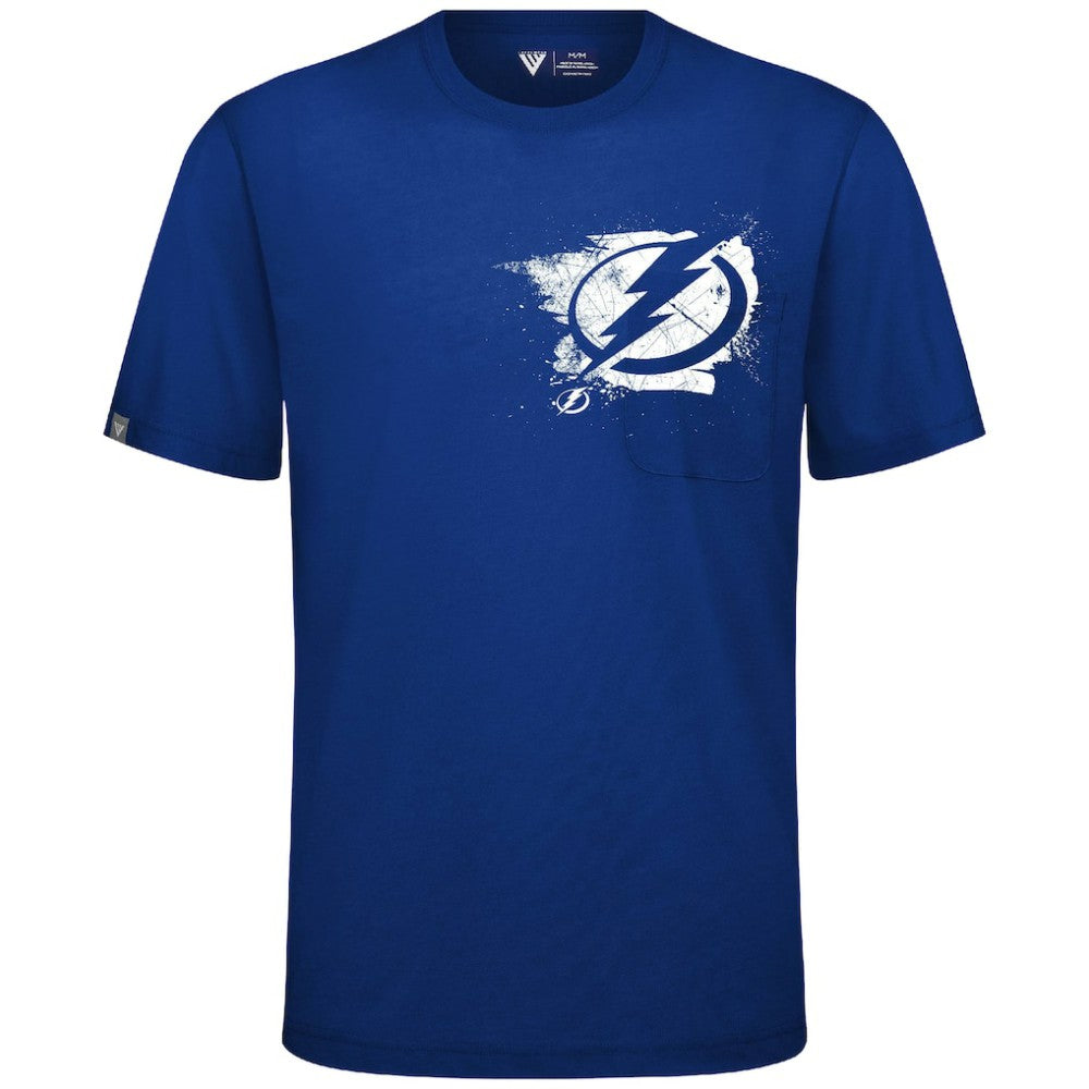 NHL Tampa Bay Lightning Levelwear Focal Blasted T-Shirt