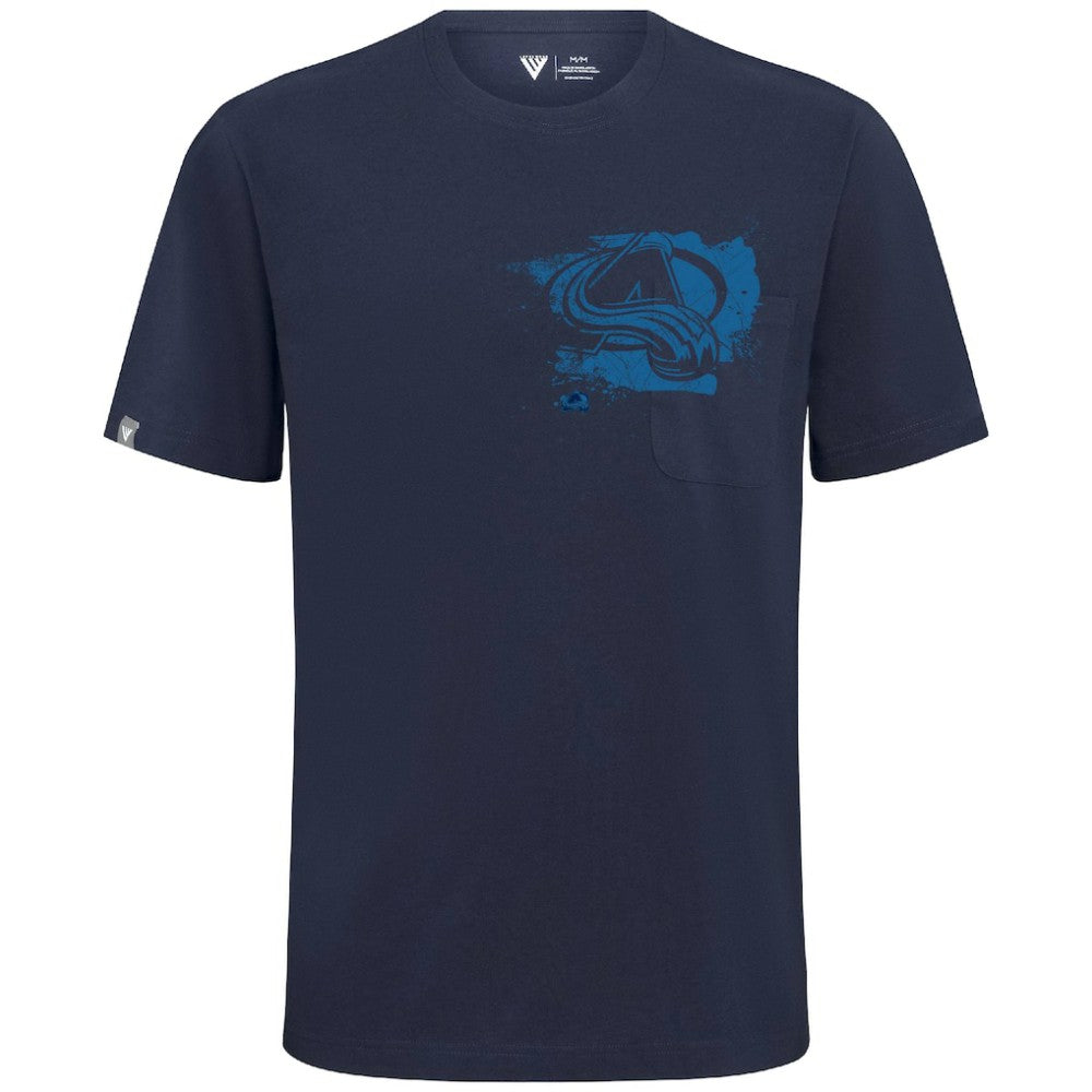 NHL Colorado Avalanche Levelwear Focal Blasted T-Shirt