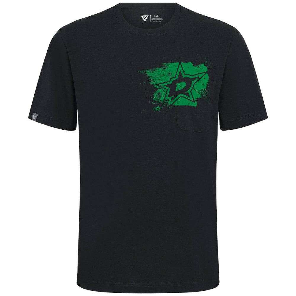 NHL Dallas Stars Levelwear Focal Blasted T-Shirt