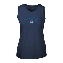 NHL Colorado Avalanche Levelwear Women's Macy Scratched Tank Top