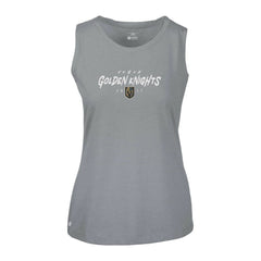 NHL Vegas Golden Knights Levelwear Women's Macy Scratched Tank Top