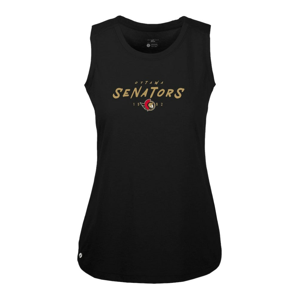 NHL Ottawa Senators Levelwear Women's Macy Scratched Tank Top