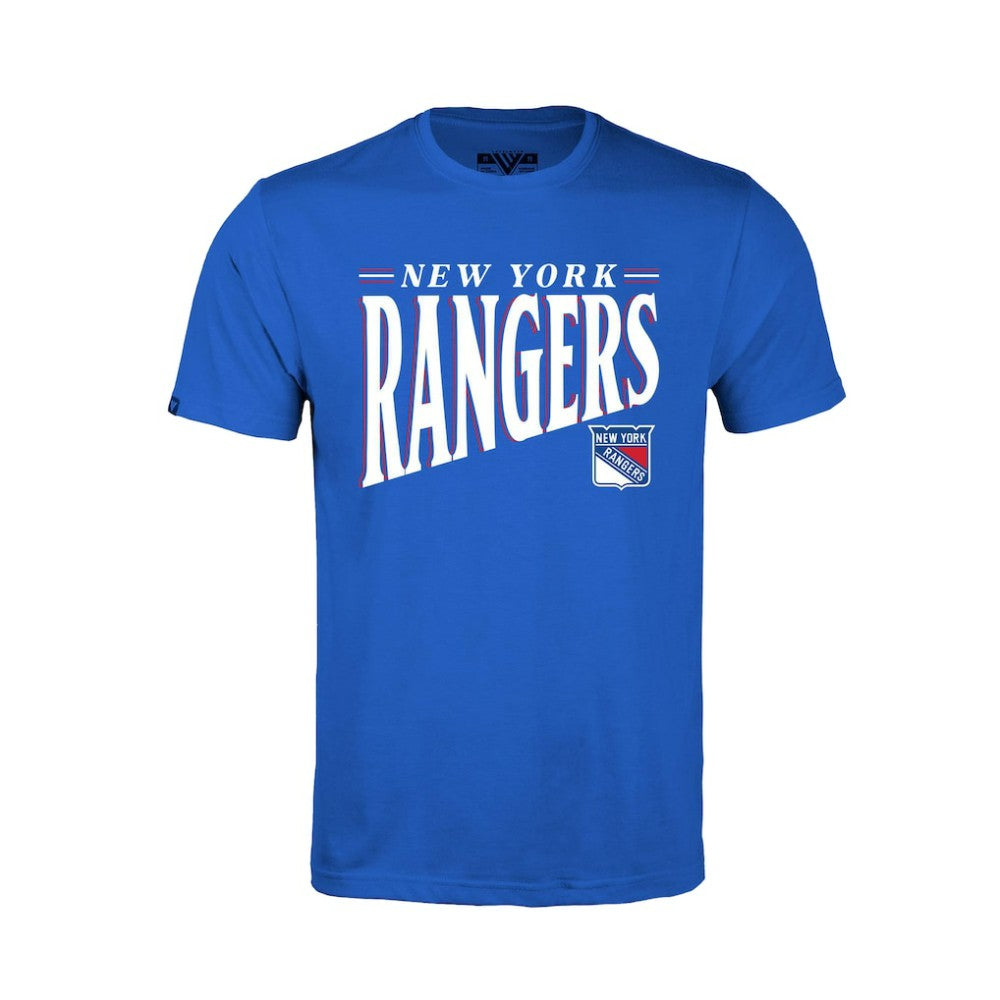 NHL New York Rangers Levelwear Youth Little Richmond Tally T-Shirt