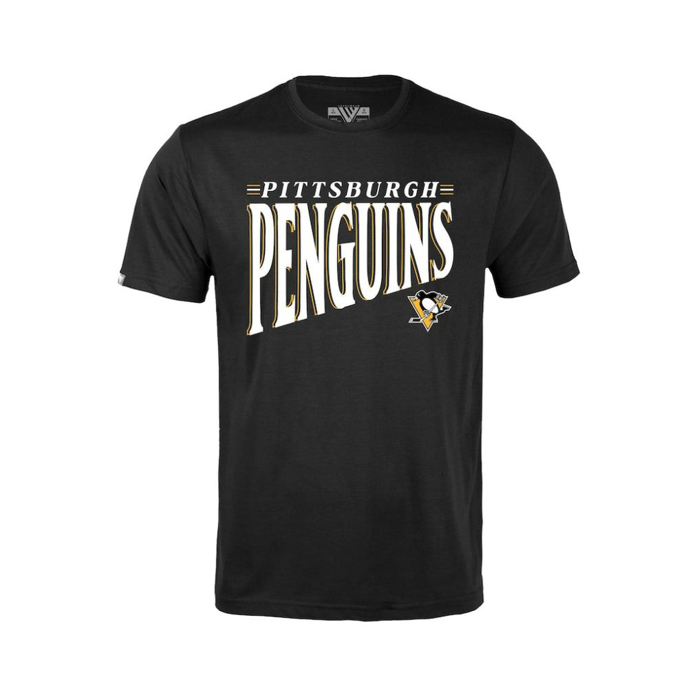 NHL Pittsburgh Penguins Levelwear Youth Little Richmond Tally T-Shirt