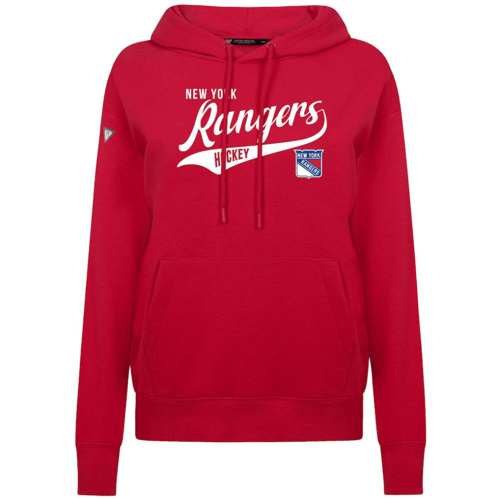 NHL New York Rangers Levelwear Women's Adorn Glide Pullover Hoodie