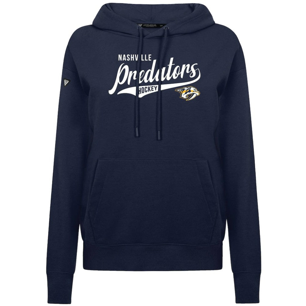 NHL Nashville Predators Levelwear Women's Adorn Glide Pullover Hoodie