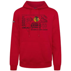 NHL Chicago Blackhawks Levelwear Podium Campaign Pullover Hoodie