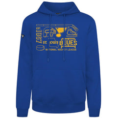 NHL St. Louis Blues Levelwear Podium Campaign Pullover Hoodie