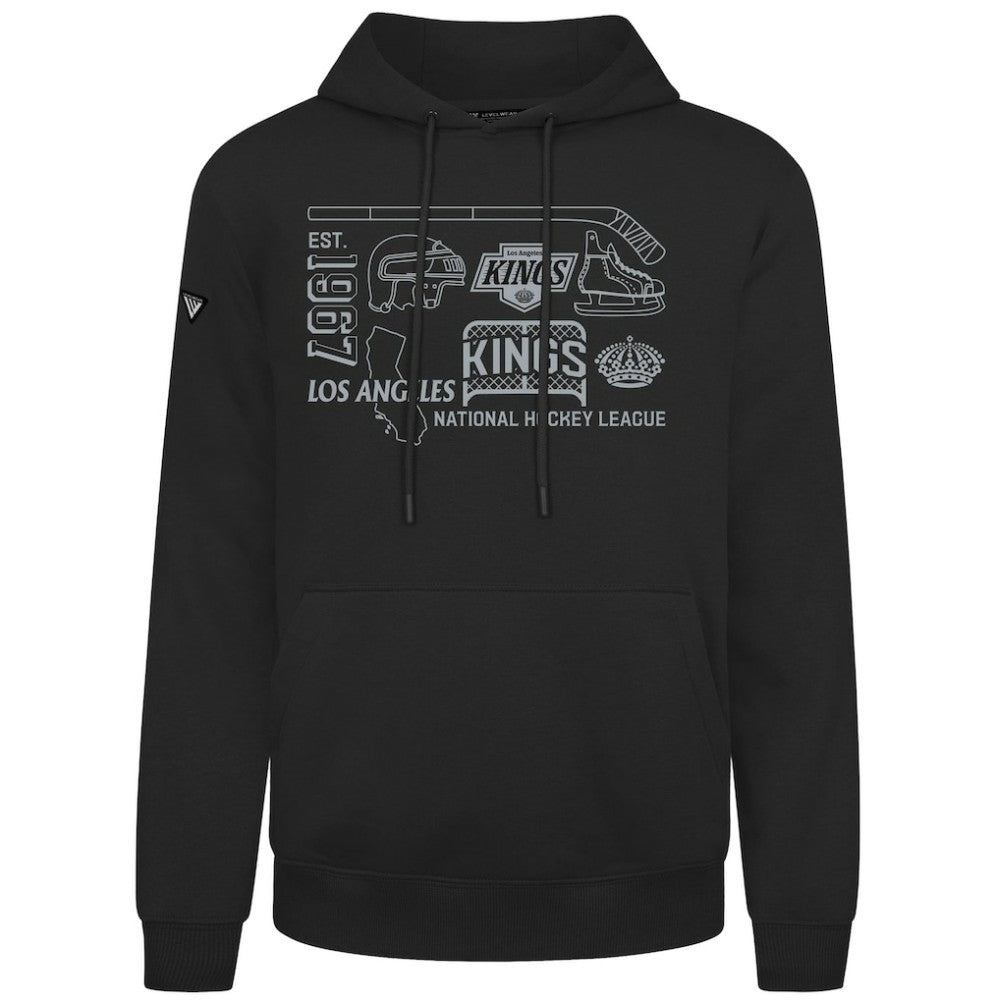 NHL Los Angeles Kings Levelwear Podium Campaign Pullover Hoodie