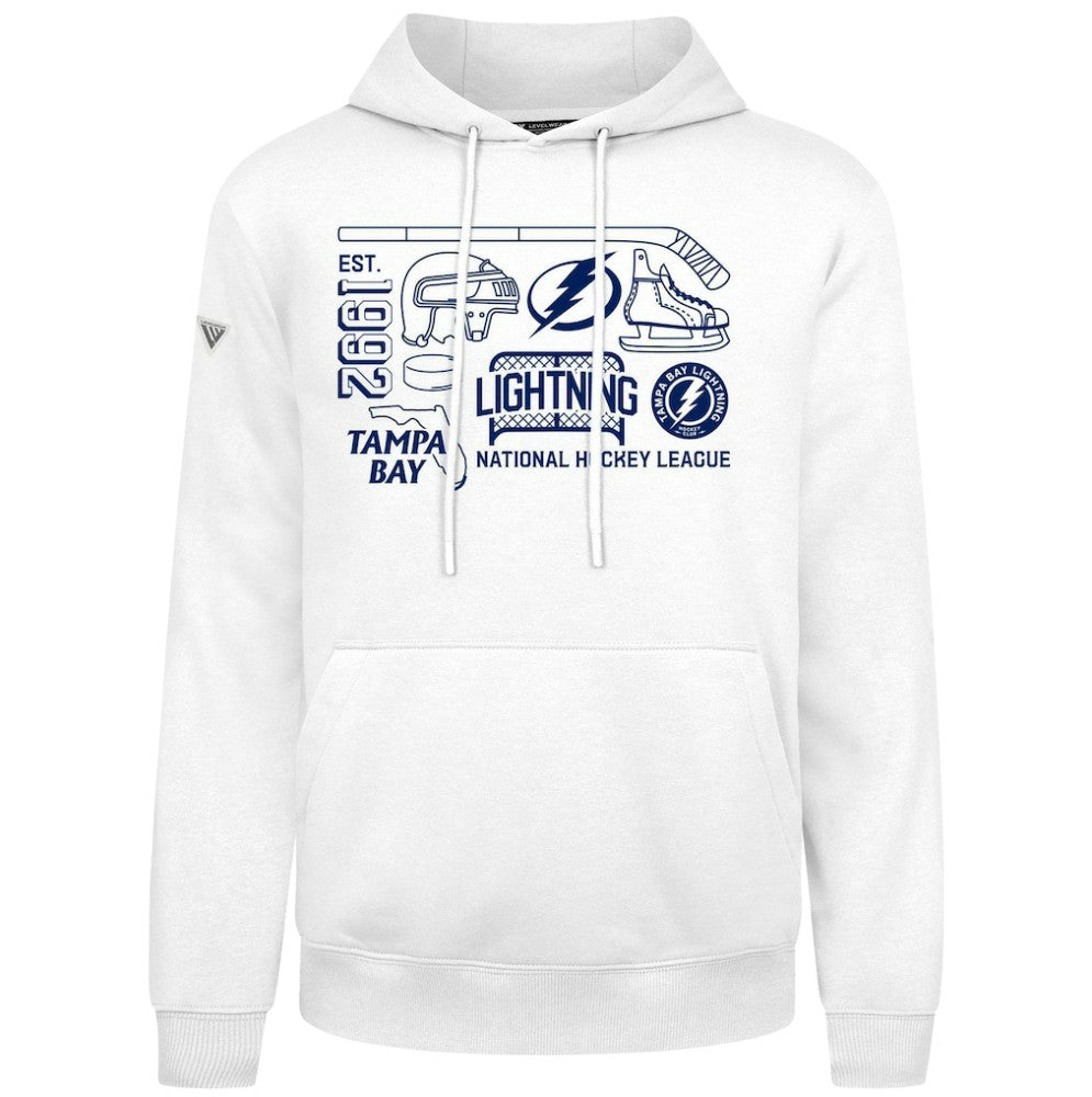 NHL Tampa Bay Lightning Levelwear Podium Campaign Pullover Hoodie