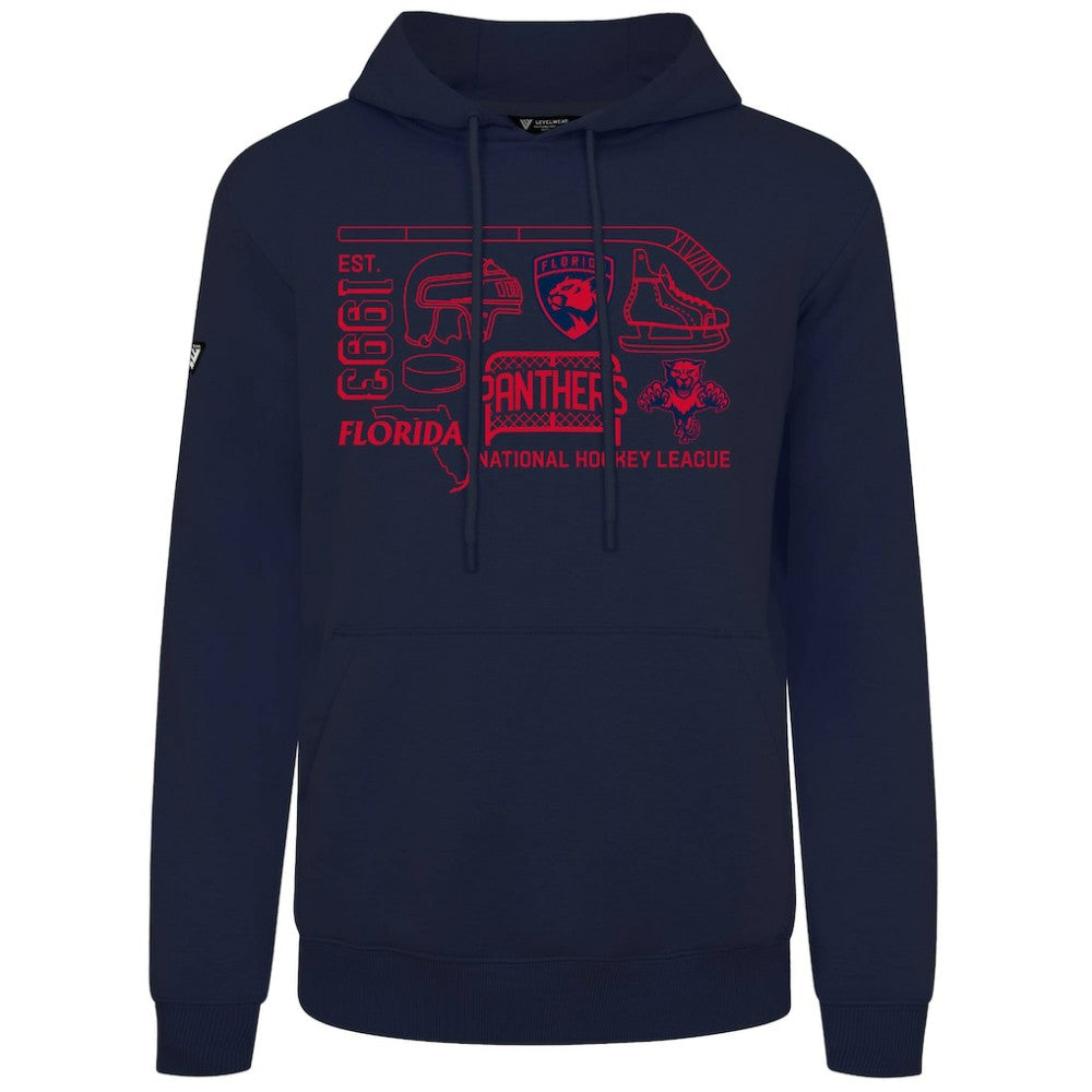 NHL Florida Panthers Levelwear Podium Campaign Pullover Hoodie