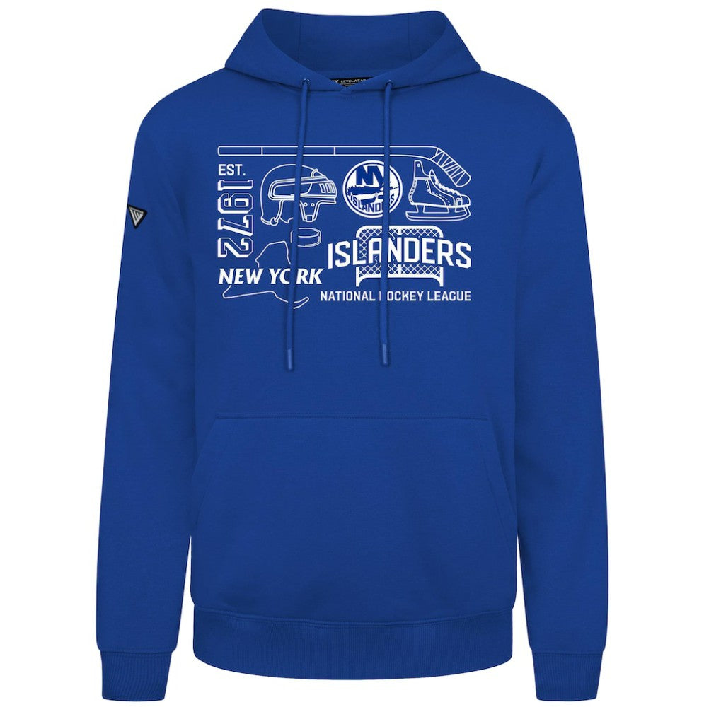 NHL New York Islanders Levelwear Podium Campaign Pullover Hoodie
