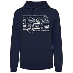 NHL Vancouver Canucks Levelwear Podium Campaign Pullover Hoodie